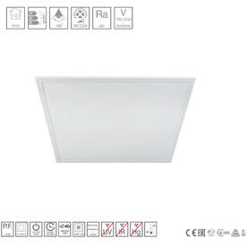 LED пано за вграждане VITO VENUS-II 40W 220V 600x600mm 4000K 3150lm IP20