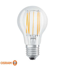 OSRAM LED крушка E27, филамент, 11W/100W, 220V, 2700K, 1521lm, тип форма А60, ъгъл на светене 360°
