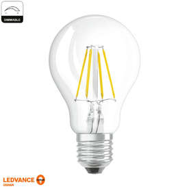 Димируеми LED крушки E27 OSRAM, филамент, 5W, 220V, 2700K, 470lm, тип форма А60