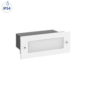 Архитектурен спот за вграждане Aca Lighting PAS230WP 220V, 2W, 3000K, 90lm, IP54