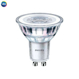 Лед луничкa Philips, 220V, цокъл GU10, 3.5W, 4000K, 275lm, 36°