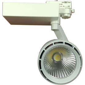 Интериорен LED прожектор за релсов монтаж 33W, 220V, 4500K, IP21, 2300lm, 22°