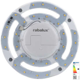 LED модул за плафон Rabalux 2138, 220V, 12W, 1600lm, 4000K, IP20, ф165x23mm