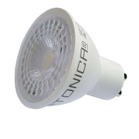 5W LED лунички 220V, цокъл GU10, SMD2835, 2700K, 480lm, 110°