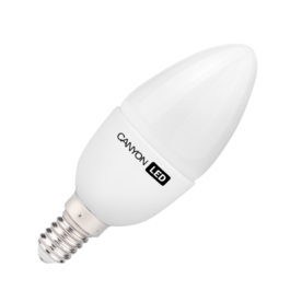 LED крушка Е14 Canyon, 3.3W, 220V, 2700K, тип форма B38, 150° 