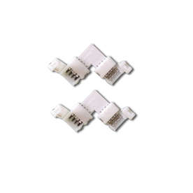 Ъглов конектор LIM-486 за 10 мм RGB LED лента SMD5050
