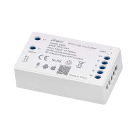 Смарт LED контролер RGB + допълнителен цвят, мощност max 384W (24V DC), изходящ ток 4x4A