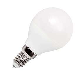 LED крушка Ultralux LBG31442, E14, 3W, 300lm, 4200K, 270°, тип форма G45
