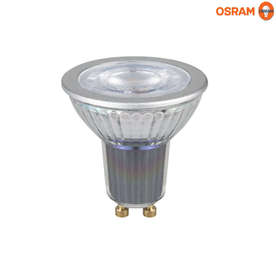 LED луничка Osram 220V, GU10, 9.6W, 750lm, 2700K, 36°
