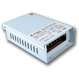 LED драйвер 60W, 220V/12VDC, 5А, метал, IP45