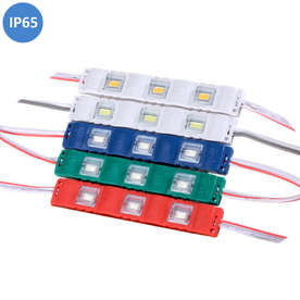 LED модули 12VDC, 1.5W, червена светлина, диоди SMD2835, 120lm, 160°, IP65