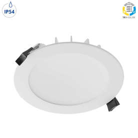 LED луна за баня GTV AREZZO LD-ARZ35W-CCT 220V, 35W, 3500LM, 110°, IP54, КЛЮЧ С ИЗБОР НА ЦВЯТ МЕЖДУ ТОПЛА, НЕУТРАЛНА ИЛИ БЯЛА СВЕТЛИНА