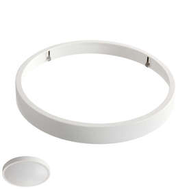 Декоративна рамка за плафон Kanlux SANVI LED 21W, поликарбонат, цвят бял, ф411мм