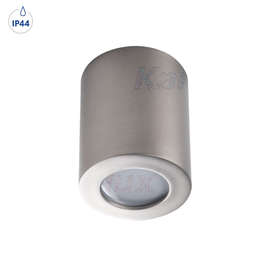 Влагозащитена луна за баня IP44 Kanlux SANI IP44 DSO-SN 1xGU10 алуминий, цвят сатен никел