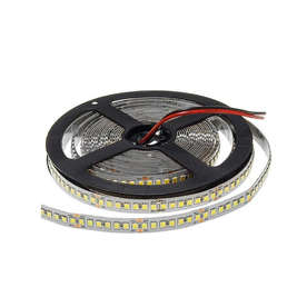 LED ленти 24V, 20W/m, тип диоди 2835, 196 SMD/m, 100lm/W, IP20, 6000К бяла светлина, гъвкави, 3 години гаранция