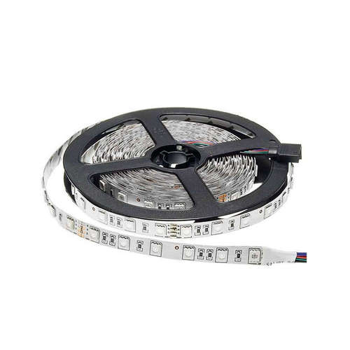 LED ленти 24V, 14.4W/m, тип диоди 5050, 60 SMD/m, RGB светлина, IP20, 120°