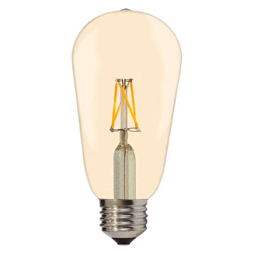 LED крушки ST64, E27, 4W, 220V, 2700K, 400lm, 300°