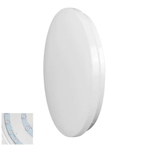 LED Плафон Ултралукс 220V, 18W, 4200K, 1200lm, SMD 2835, 160°