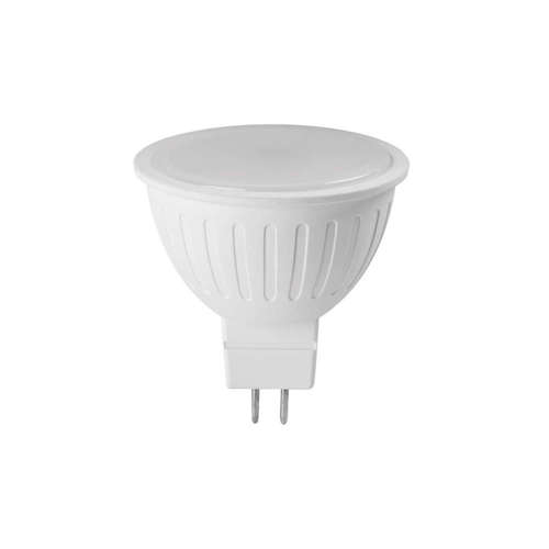 ULTRALUX LED луничка 6W, 450lm, MR16, 2700K, 12VDC, топла светлина, 120°, LGL1216627. Спрян