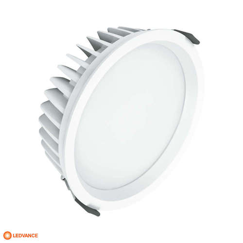 LED луна за вграждане LEDVANCE, 220V, 35W, 6500K, 3500lm, 100°, IP20, алуминий, бяло тяло , 36 месеца гаранция