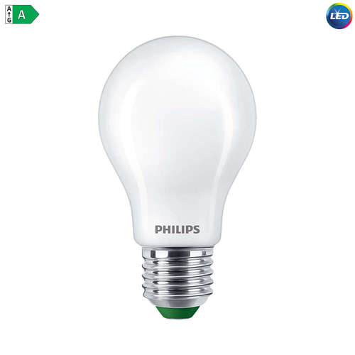 LED крушка Philips E27, 4W, 840lm, 4000K, CRI80, 360°, стъклен балон, ултра ефективна 210lm/W, гаранция 5 години