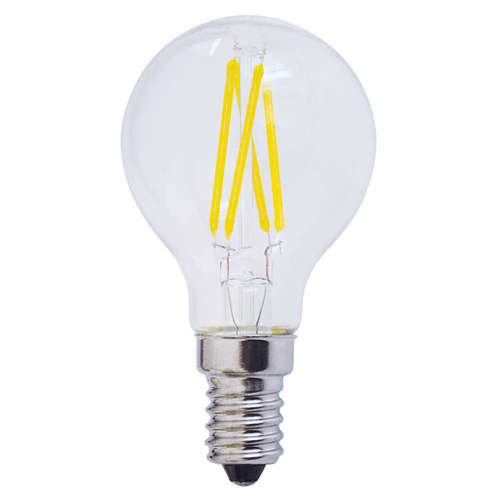 LED крушки филамет E14, 4W, 220V, 6000K, 400lm, 300°