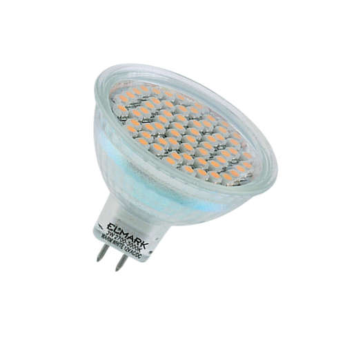 Цветни LED лунички 3W, GU5.3, 12V, SMD, зелена светлина, 120°