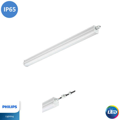 LED линейни осветителни тела Philips WT060C LED56S/840 PSU L1500, 220V, 56W, 4000K, 5600lm, 120°, IP65, 1500mm, 3 години гаранция