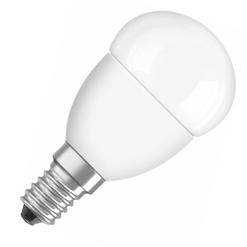  LED крушки E14 OSRAM, 5.7W, 220V, 2700K, 470lm, тип форма P40