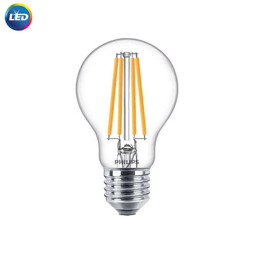 LED крушки филамент Philips E27 10.5W=100W 220V 2700K 1521lm А60