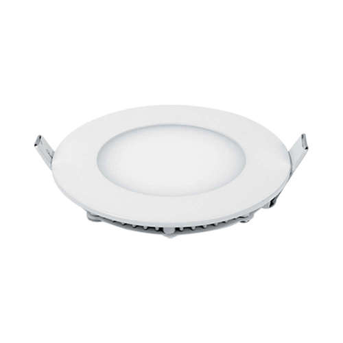 LED панели за вграждане 6W, 220V, кръг, 4000K, 480lm, 120°