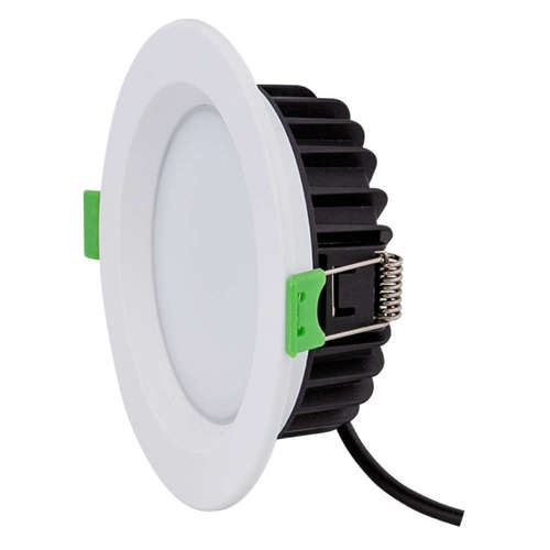 LED луна за вграждане, димираща, ULTRALUX LLV10D2, 10W, 220V, променлива светлина 3000К/4200К/6000К, 1280lm, 120°,IP44