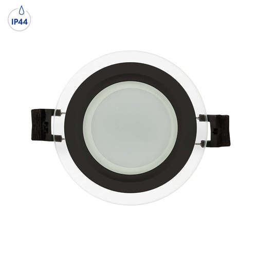 LED панел за баня с черна рамка Ultralux LPRG642BL