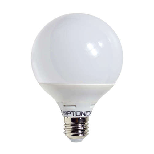 LED крушка E27 12W, 220V, 6000K, 1960lm, тип форма G95, 270° 