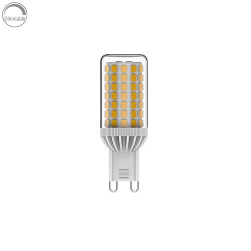 LED крушки G9 димируеми, 5W, 220V, 3000K, 500lm, 300°, IP20