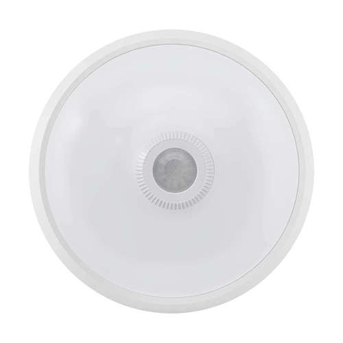 LED плафониера с PIR сензор Ultralux SPLP1642 за движение, кръг, бяла, 16W, 4200K, 220-240V AC, неутрална светлина, IP20