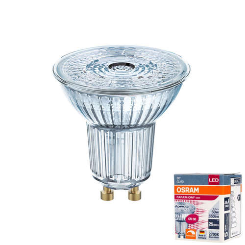 Димируема LED луничка Osram GU10 220V 5.5W 350lm 2700K CRI90 36°