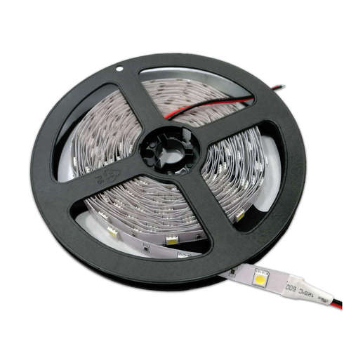 LED ленти 12V, 7.2W/m, тип диоди 5050, 30 SMD/m, бяла светлина, IP20, 120°