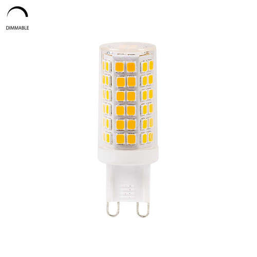 Димируема LED крушка G9 Ultralux LPG9442D, 220V, 4W, 400lm, 4200K, 360⁰