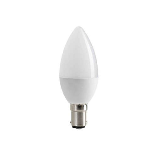 LED крушка байонет 6W 220V B15 4500K 480lm CRI>80 180°