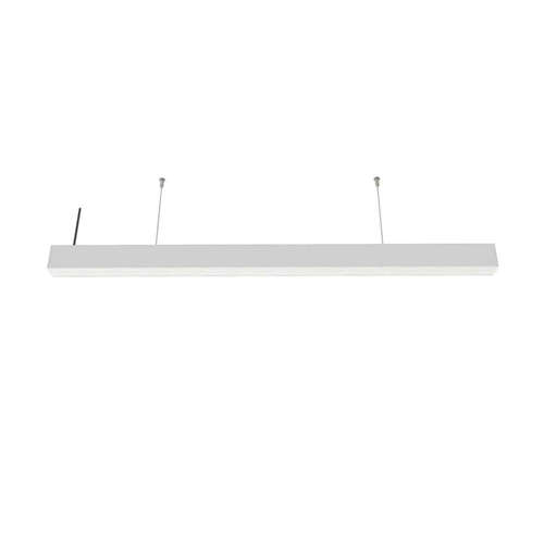 Линейно осветително тяло LED 30W, 1860lm, 4000K, 198см, on/off, с комплект за окачване и розетка