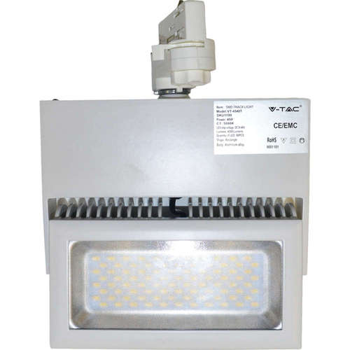 LED прожектори релсов монтаж 48W, 220V, 5000К, 4300lm