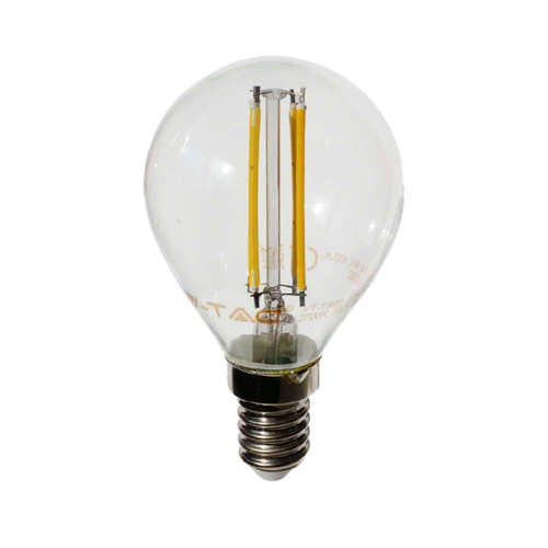 LED крушки Е14, 4W, 220V, 2700K, 400lm, 300°, димираща