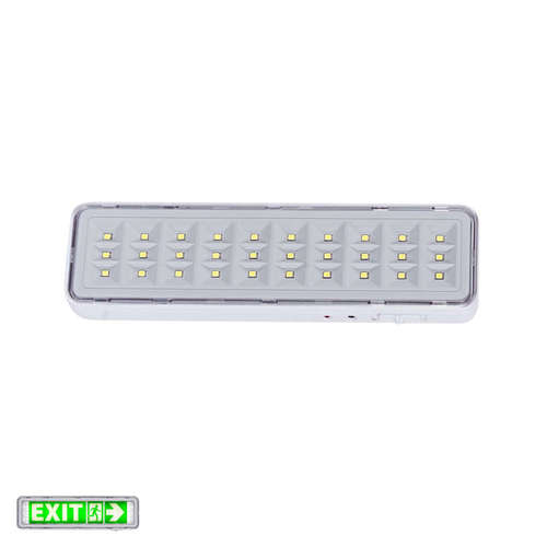 LED АВАРИЕН ОСВЕТИТЕЛ, 30xSMD2835, 6500K, светене в авариен режим до 1.5 часа, IP20