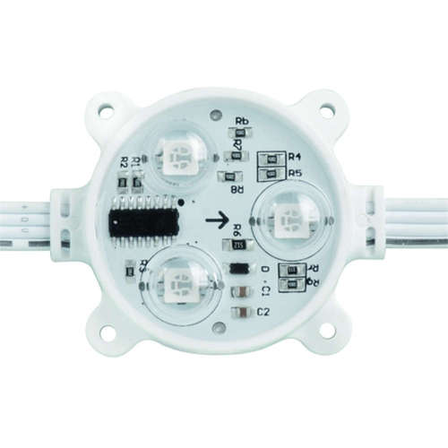 LED модули RGB 12VDC, 0.72W, SMD5050, IP68, 120° 50бр.