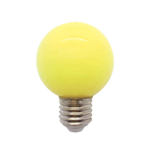 LED крушка Е27 жълта светлина, 220V, 3W