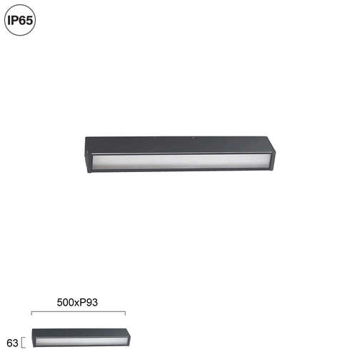 Линейно LED тяло Viokef Verona 4293600 L-500 IP65