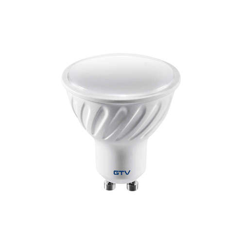 LED луничка 6W GTV LD-PC6010-30 220V GU10 3000K 440lm CRI>80 120°