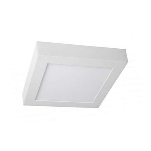 LED панели за повърхностен монтаж 24W, 220V, 6000K, 2400lm, IP20, 120°, квадрат, бял