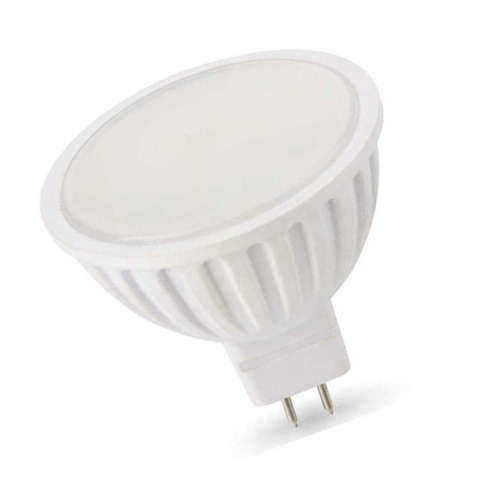 12V AC/DC LED лунички 5W, цокъл G5.3, SMD2835, 3000K, 400lm, 120°